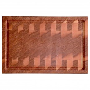 End Grain Ahşap Kesme Tahtası - Dişbudak - 44x29x2,8 |Muson Wood