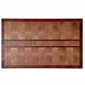 End Grain Kesme Tahtası - Akçaağaç & Karaağaç - 43x26x4 cm - Profesyonel Seri | Muson Wood | 035