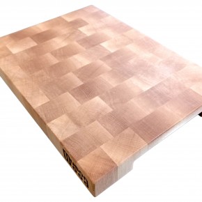 End Grain Kesme Tahtası - Akçaağaç - 35x25x3,5 cm - Profesyonel Seri | Muson Wood | 047