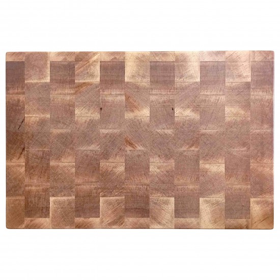 End Grain Kesme Tahtası - Akçaağaç - 45x30x4 cm - Profesyonel Seri | Muson Wood | 048