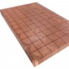 End Grain Kesme Tahtası - Dişbudak & Sapelli- 42x28x4 - Elit Seri | Muson Wood
