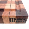 Muson Wood End Grain Ahşap Kesme Tahtası -  Ceviz , Meşe , Akçaağaç