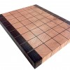 End Grain  Kesme Tahtası - Wenge & Kestane - 36x29x4 cm Özel Seri