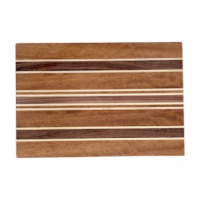 Kesme Tahtası - Akçaağaç , İroko & Ceviz - 40x27x2,7 cm - Klasik Seri | Muson Wood