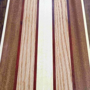 Kesme Tahtası - Ceviz , Sapelli , Meşe , Akçaağaç & Paduk - 45x29x4 cm - Klasik Seri | Muson Wood