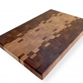 End Grain Ahşap Kesme Tahtası -  0009