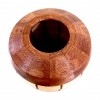 Dekoratif Ahşap Vazo - Koto ve Sapelli - El Yapımı Segment Tasarım  (27 cm) | Muson Wood | 0029