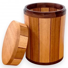 Muson Wood Ahşap Vazo 0016