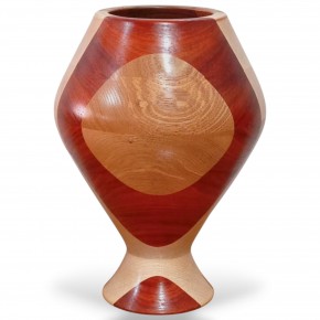 Muson Wood Ahşap Vazo 0014