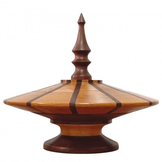 Muson Wood Ahşap Vazo 0023