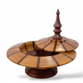 Muson Wood Ahşap Vazo 0023