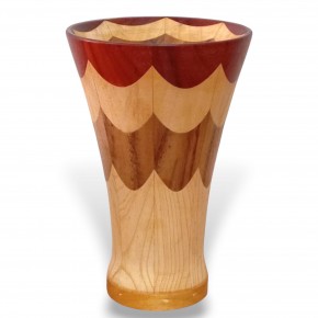 Muson Wood Ahşap Vazo 0027