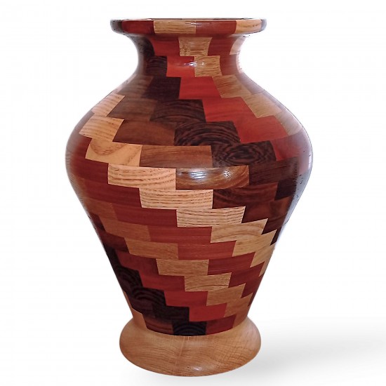 Muson Wood Ahşap Vazo 0020