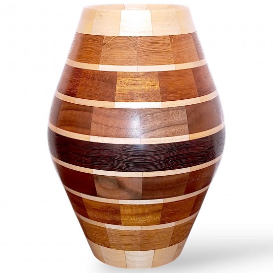 Muson Wood Ahşap Vazo 0019