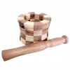 Doğal Ceviz ve Akçaağaç Havan - Ahşap Sarımsak Döveceği - 01| Muson Wood Doğal Ceviz ve Akçaağaç Havan - Ahşap Sarımsak Döveceği - 01| Muson Wood